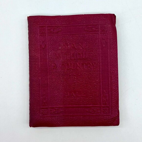 The Man Without A Country Edward Everett Hale Little Leather Library 1920s Book - Picture 2 of 8